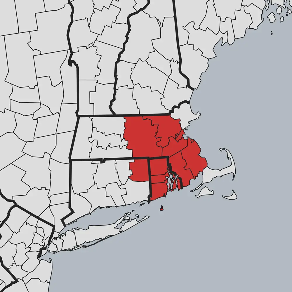 Richardson Wells and Pumps Service Area Map